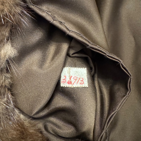 🌟 Vintage Full-Length Brown Mink Fur Coat - LaFlamme Fourrure Sz (M\L) + Bonus - Picture 13 of 16